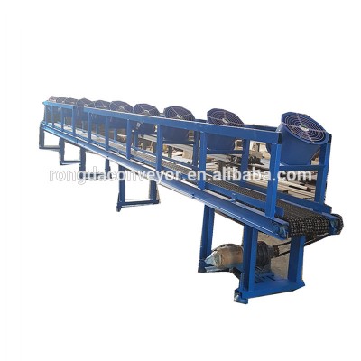 Factory direct-selling forging cooling chain conveyor multi-discharge fan cooling multi-row chain conveyor equipment