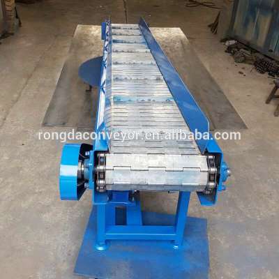 Object hoist chain plate lifting feeder forgings product tilt climbing machine